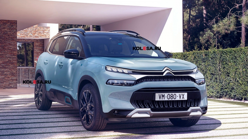Citroën собирается обновить C5 Aircross: первое изображение