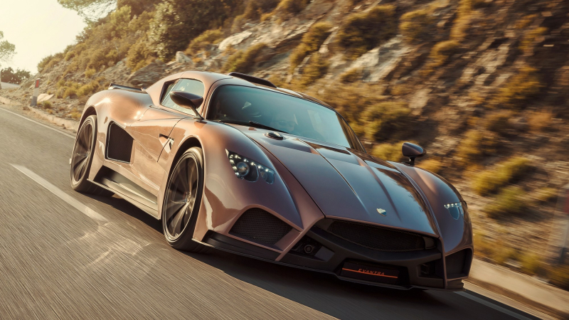 Mazzanti Evantra Pura: похудевшая «итальянка» с американским V8