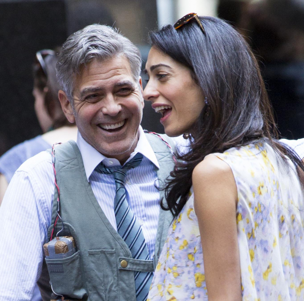 Научил шалостям: красавицу-жену Джорджа Клуни поздравляют с беременностью