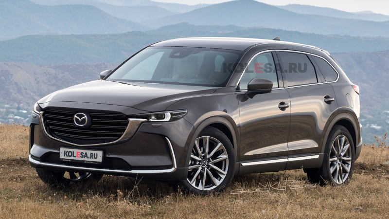 Обновлённая Mazda CX-9: первые изображения