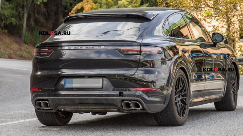 Обновлённый Porsche Cayenne Coupe: купеобразный кроссовер показался почти без камуфляжа