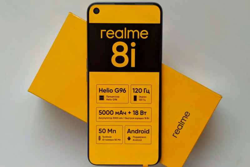 Обзор смартфона Realme 8i 