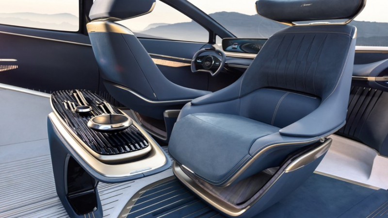 Buick показал предвестника минивэна GL8 нового поколения: автопилот и чайный столик в салоне
