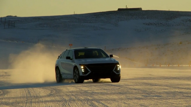 Cadillac готовит Lyriq к производству: большая часть испытаний уже позади