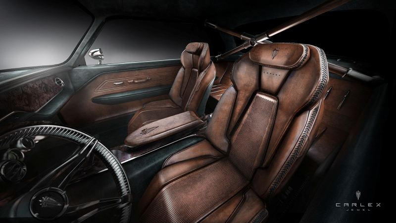 Jaguar XJC от Carlex Design: захватывающий польский китч на британских «костях»