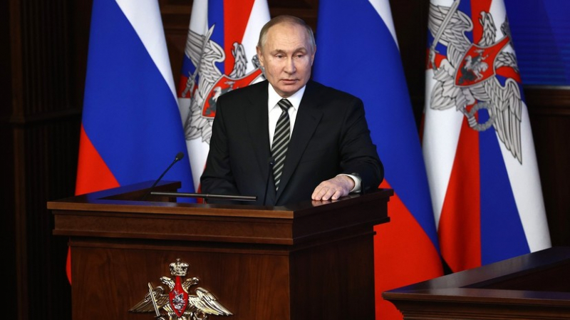 «Имеем полное право обеспечить безопасность и суверенитет России»: о чём Путин говорил на заседании коллегии Минобороны