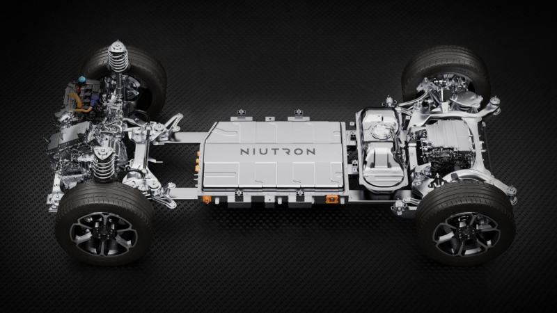 Китайский кроссовер Niutron NV: электромобиль, гибрид и прозападная внешность