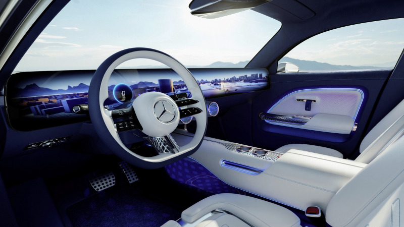 Mercedes-Benz Vision EQXX: образцовая аэродинамика и более 1000 км на одной зарядке