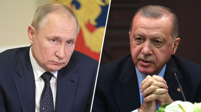 «Настрой на дальнейшую активизацию партнёрства»: Путин и Эрдоган обсудили предложения России по гарантиям безопасности