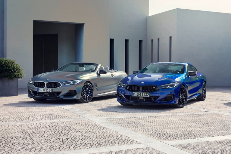 Обновлённое семейство BMW 8 Series: светящаяся решётка и экран побольше