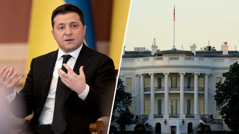 «В незавидном положении»: почему Зеленский назвал ошибкой США нагнетание темы «вторжения России» на Украину