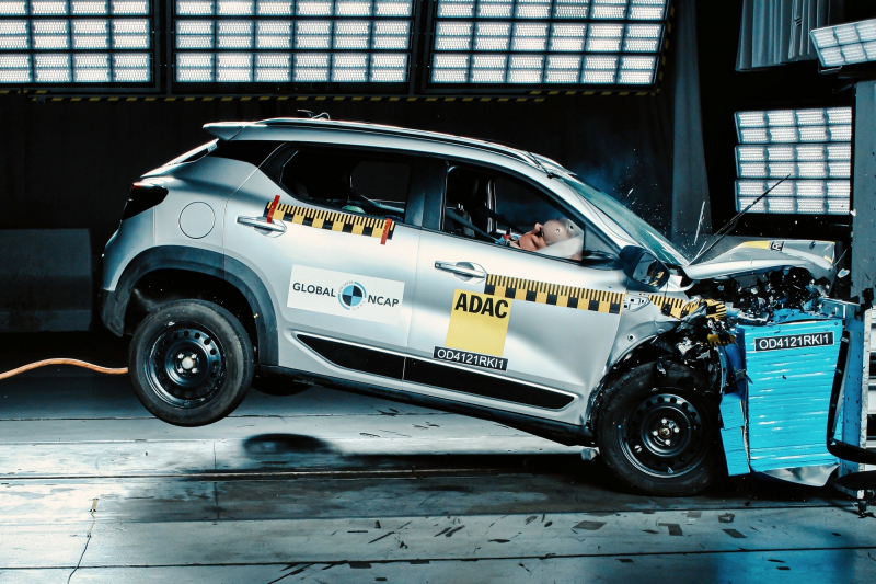Renault Kiger и Nissan Magnite в краш-тестах Global NCAP накануне обязательного апгрейда