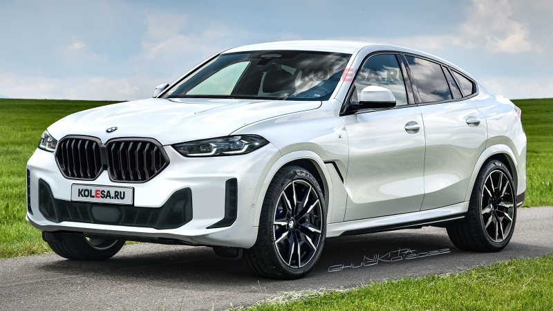 Рестайлинг BMW X6 (G06): новые изображения