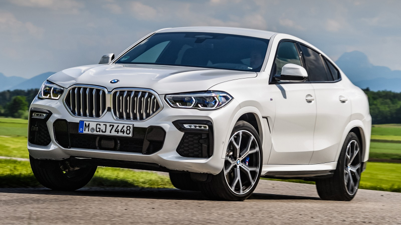 Рестайлинг BMW X6 (G06): новые изображения