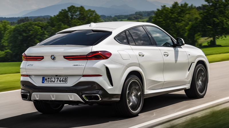 Рестайлинг BMW X6 (G06): новые изображения