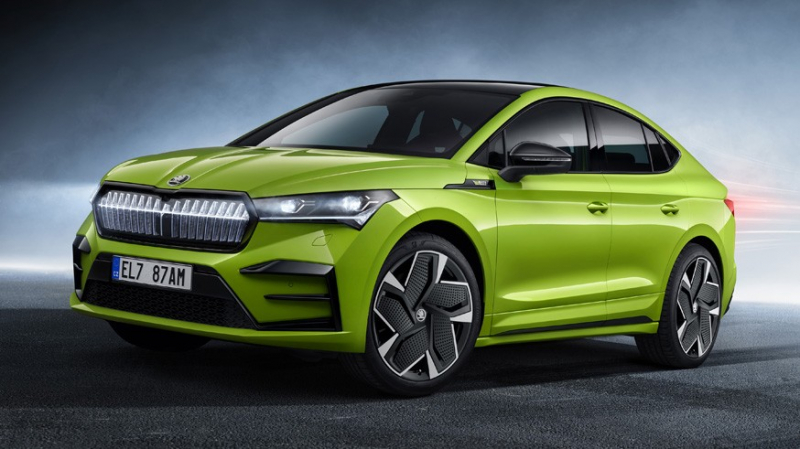 Skoda показала Enyaq Coupe iV и его «заряженную» версию. RS набирает «сотню» за 6,5 секунды