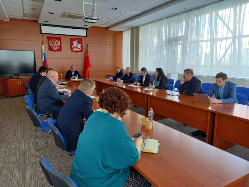 В Доме Правительства Московской области состоялось заседание Общественного совета при ГУРБ МО