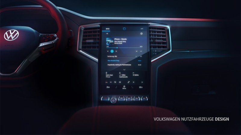 Родственный Форду следующий Volkswagen Amarok засветился в двух новых видео