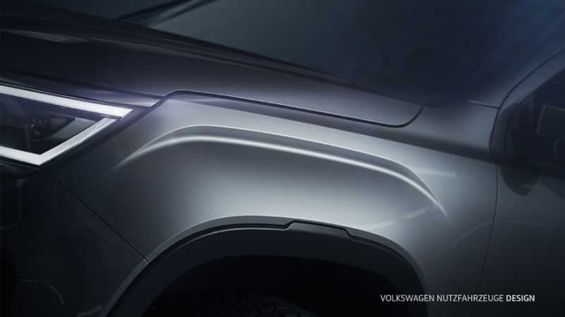 Родственный Форду следующий Volkswagen Amarok засветился в двух новых видео
