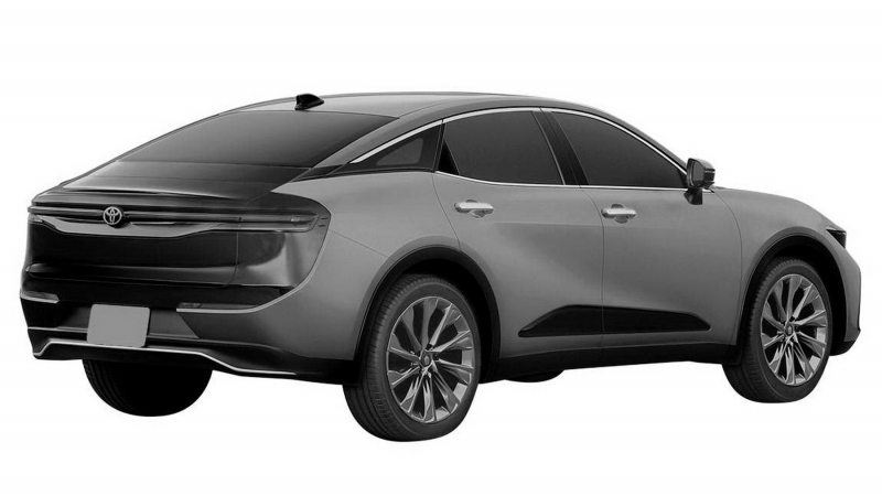 Совсем другая «корона»: новая Toyota Crown показалась на патентных изображениях