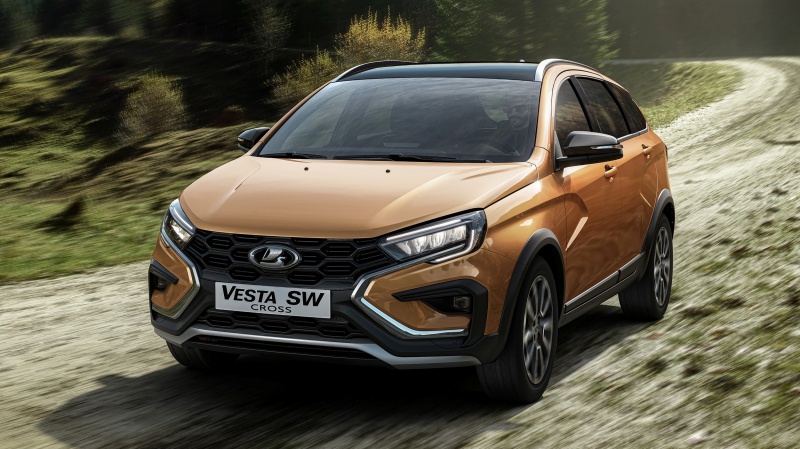 Обновлённая Lada Vesta: первое официальное изображение салона