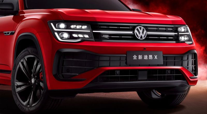 Обновлённый короткий Volkswagen Teramont X показался на официальных фото