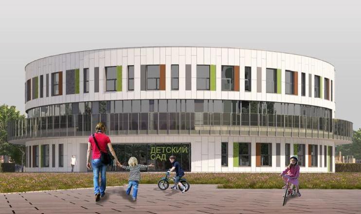 В Подольске началось строительство внебюджетного детского сада на 180 мест