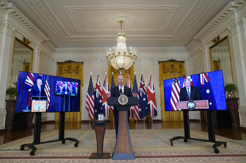 «Антикитайская стратегия»: как США, Великобритания и Австралия пытаются укрепить оборонное партнёрство AUKUS
