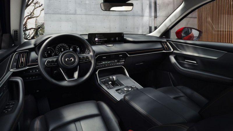 Большой семиместный кроссовер Mazda CX-80: новое изображение