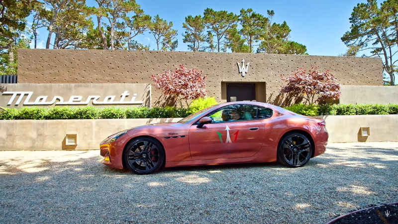 Maserati GranTurismo Folgore: 1200-сильный спорткар проехался без камуфляжа на видео