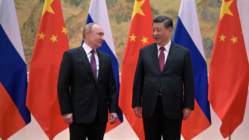 Путин и Си Цзиньпин начали переговоры на полях саммита ШОС