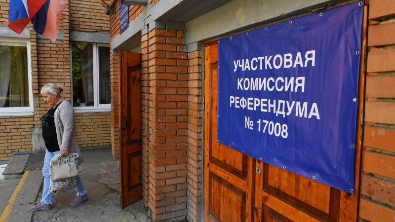 В Донбассе стартует голосование за присоединение к России