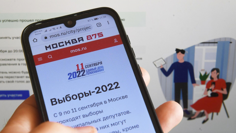 В Москве более миллиона человек приняли участие в онлайн-голосовании