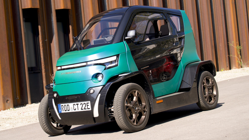 City Transformer CT-1: израильский городской электромобиль с изменяемой колеёй