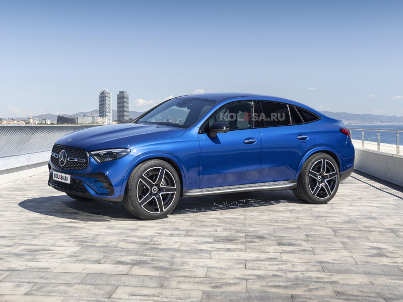 Mercedes-Benz GLC Coupe следующего поколения: новые изображения