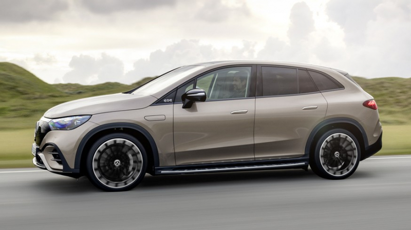 Mercedes EQE SUV: облик в стиле старшего SUV, пять версий и только одна батарея