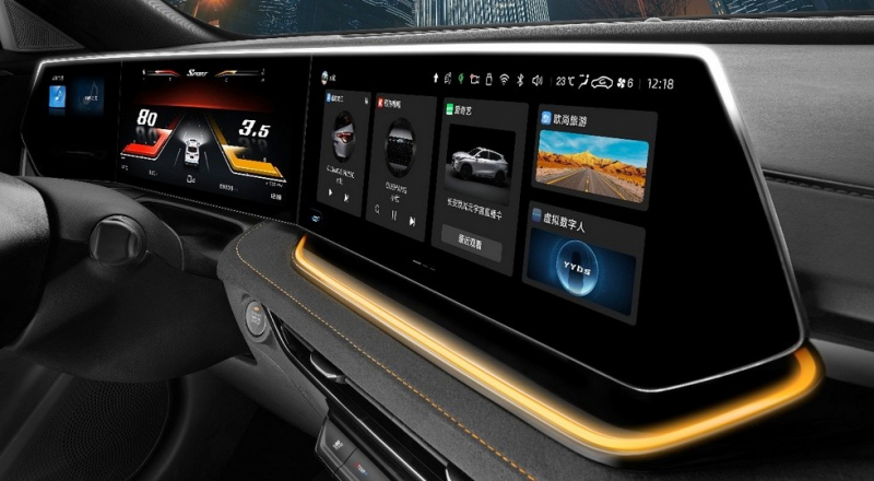 «Престижную» линейку Changan скоро пополнит ещё один кроссовер с необычным салоном