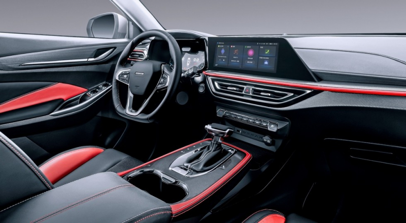 «Престижную» линейку Changan скоро пополнит ещё один кроссовер с необычным салоном