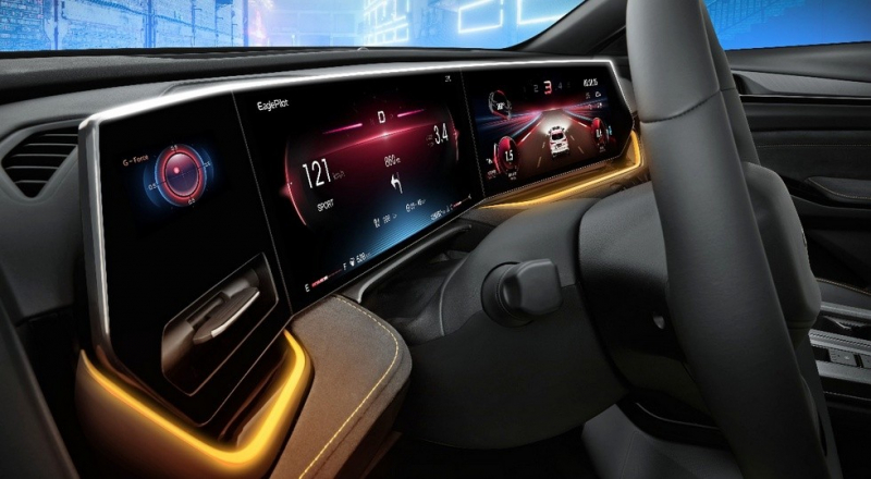 «Престижную» линейку Changan скоро пополнит ещё один кроссовер с необычным салоном