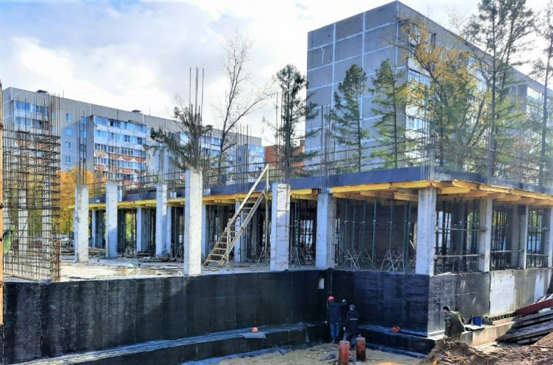 В Подольске приступили к строительству первого этажа детского сада