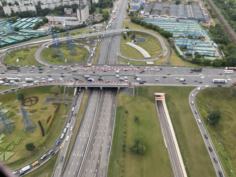 Завершена реконструкция автомобильного путепровода в составе ТПУ «Шелепиха»