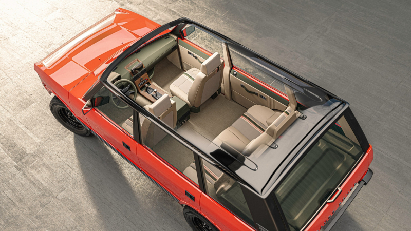 Электромод Range Rover Classic от Lunaz: удлинённая версия и «сухопутная яхта» без крыши