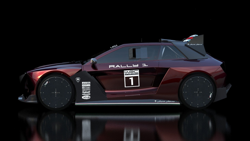Хот-хэтч Hintegrale: ещё одна альтернативная Lancia, на сей раз в духе Delta S4