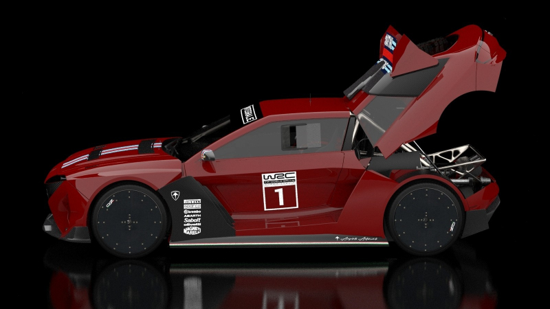 Хот-хэтч Hintegrale: ещё одна альтернативная Lancia, на сей раз в духе Delta S4