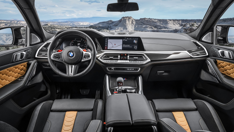 Обновлённый BMW X6 M: первые изображения