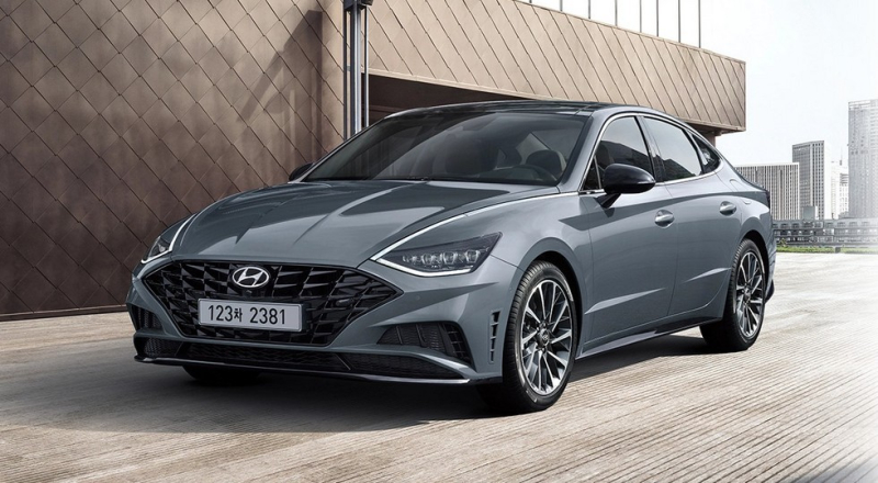 Рестайлинговая Hyundai Sonata показалась на свежих фото: у седана будет новый имидж