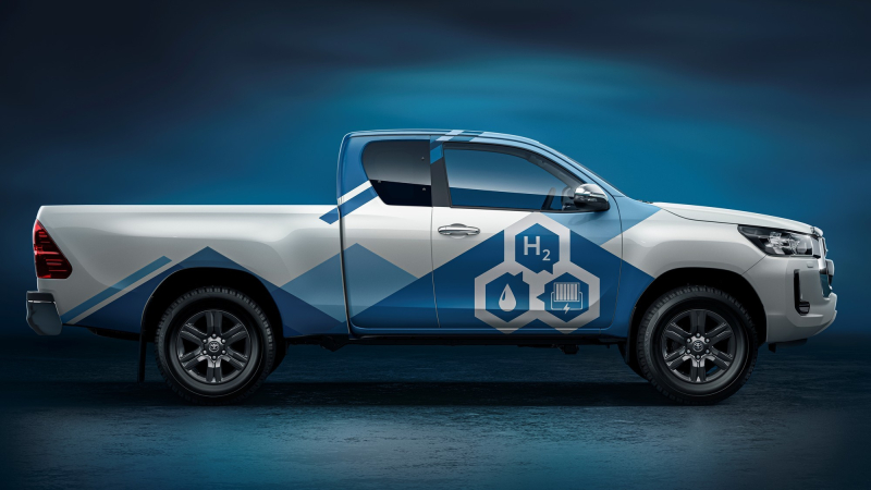 Toyota разработает водородный пикап Hilux H2 на деньги британского правительства