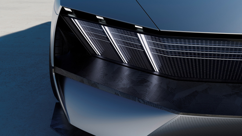 Peugeot Inception: руль по проводам, эстетика диско-клуба, 680 л.с. и 3 с до «сотни»