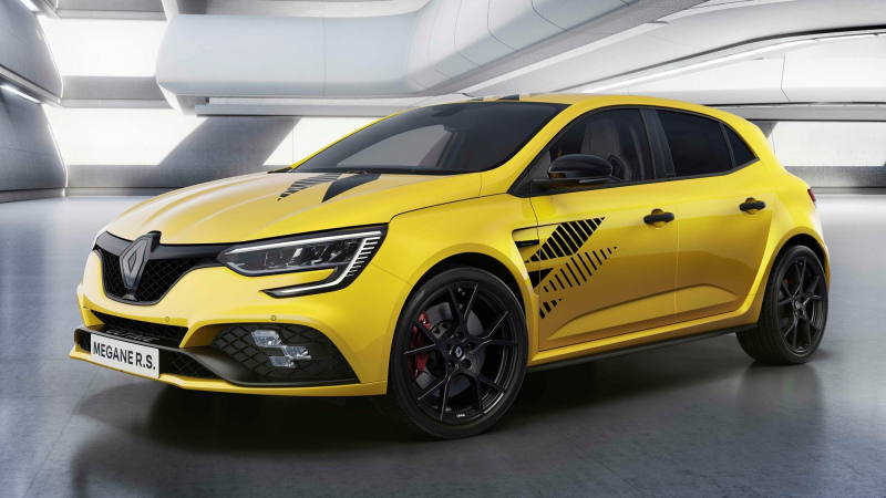Renault прощается с хот-хэтчем Megane R.S. лимитированной версией Ultime