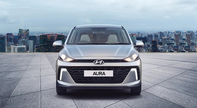 Седан Hyundai Aura, который дешевле Соляриса, обновлён вместе с родственным хэтчбеком